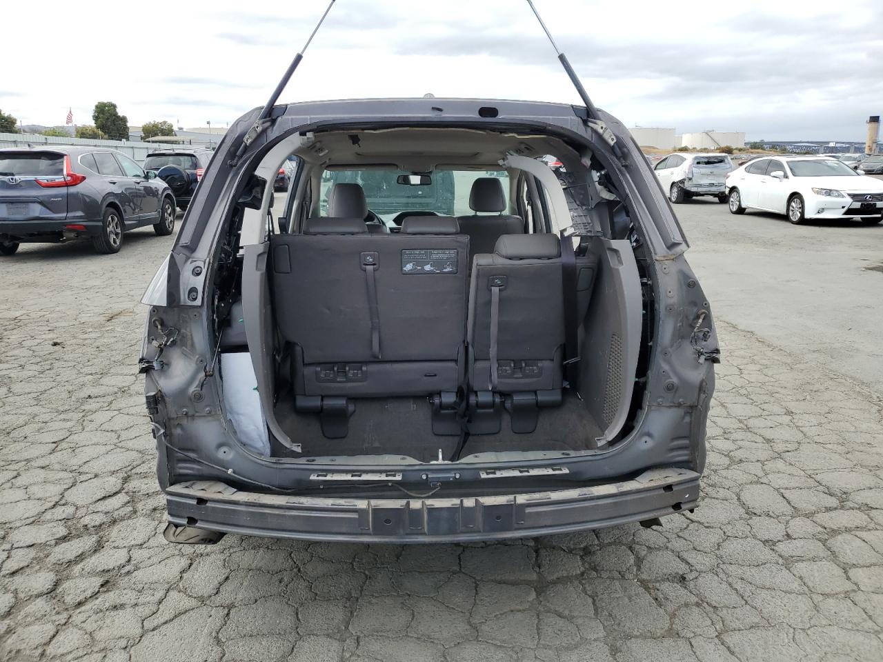 2015 Honda Odyssey Exl VIN: 5FNRL5H69FB098167 Lot: 85003695