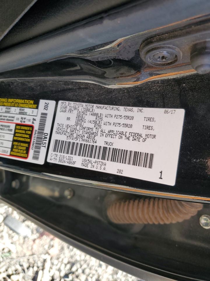 2017 Toyota Tundra Crewmax 1794 VIN: 5TFAY5F17HX661764 Lot: 84001225