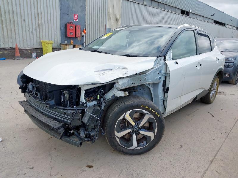 2022 NISSAN QASHQAI 1.5 E-POWER N-CONNECTA 5DR AUTO for sale at Copart PETERLEE