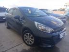 2016 KIA RIO 1.1 CRDI 1 5DR for sale at Copart PETERLEE