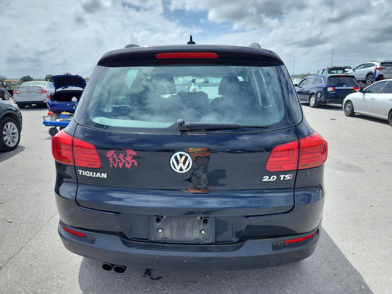 2015 Volkswagen Tiguan S VIN: WVGAV7AX8FW611731 Lot: 85524245