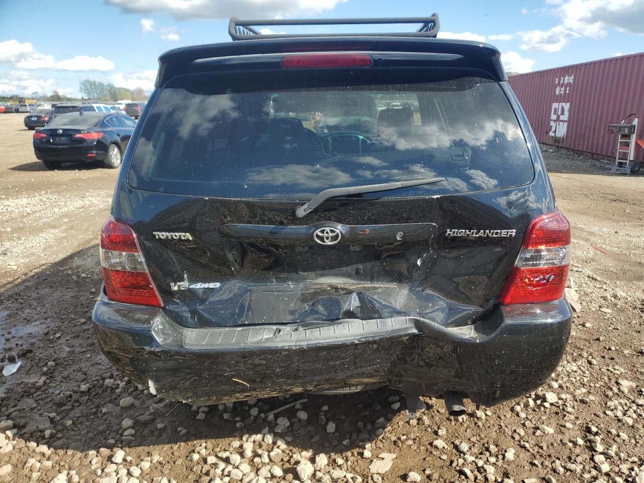 2007 Toyota Highlander Sport VIN: JTEEP21A770224828 Lot: 82331485