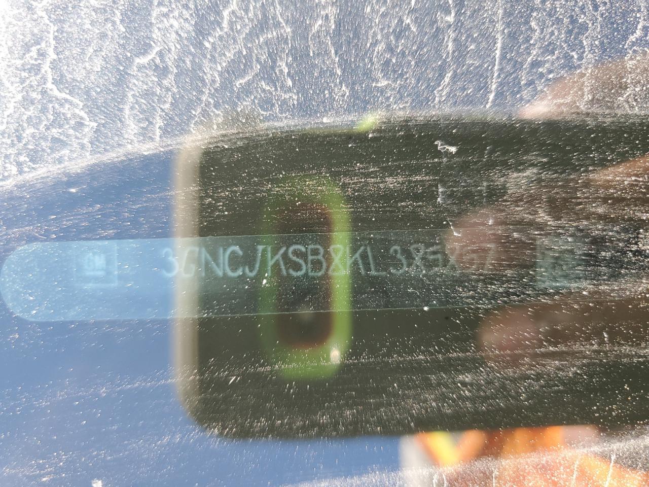 2019 Chevrolet Trax Ls VIN: 3GNCJKSB8KL385857 Lot: 89711695