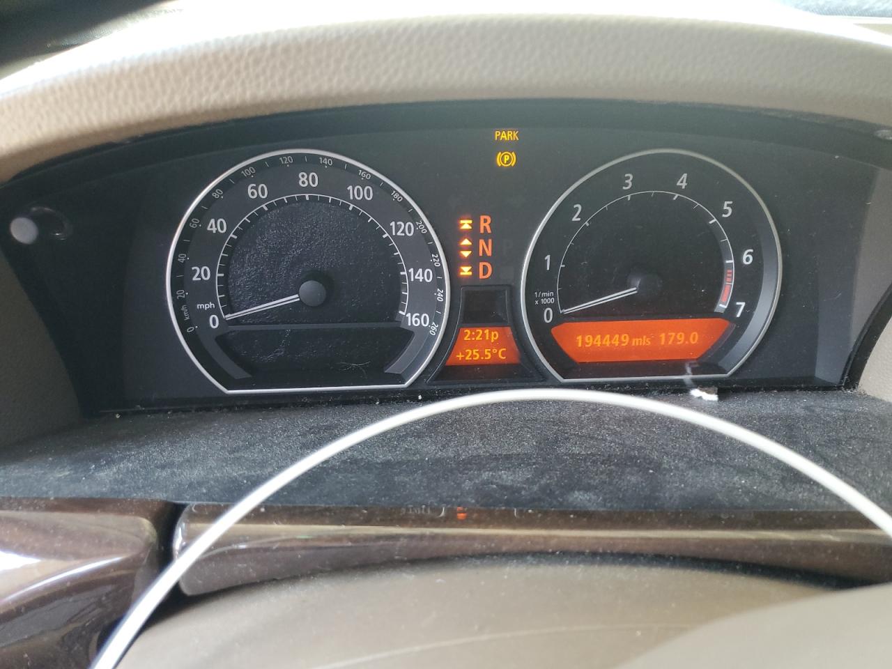 2007 BMW 750 VIN: WBAHN83507DT77146 Lot: 82256275