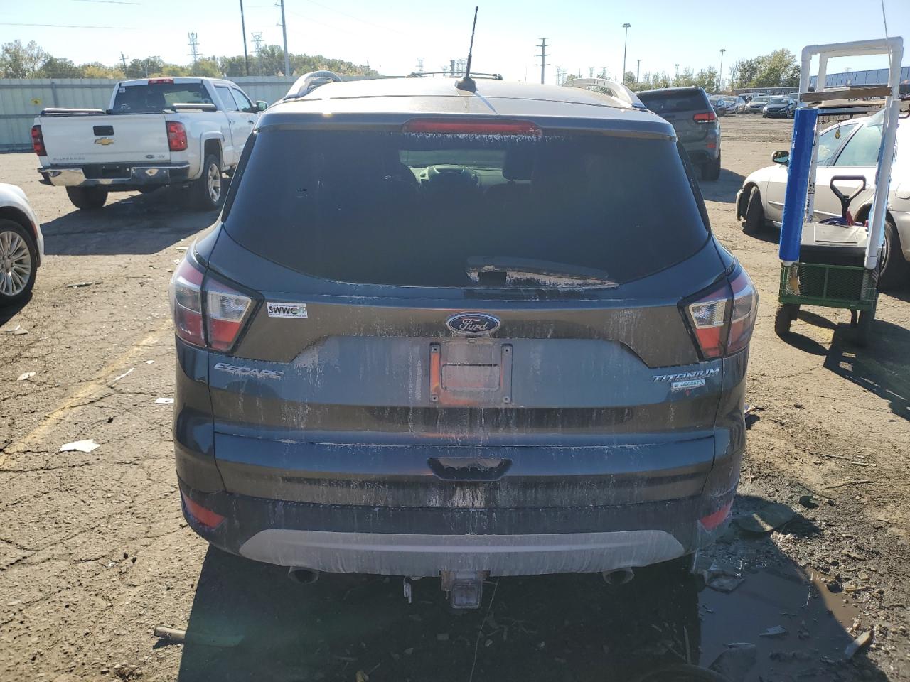 2017 Ford Escape Titanium VIN: 1FMCU0J96HUB62410 Lot: 82360475