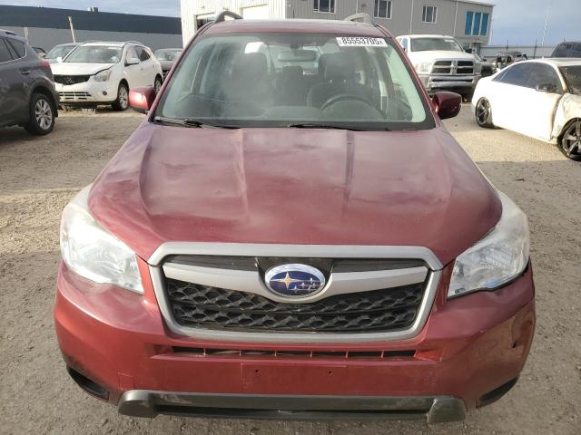 Parquets SUBARU FORESTER 2015 Czerwony
