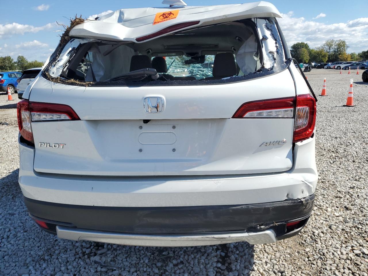 2020 Honda Pilot Exl VIN: 5FNYF6H53LB051194 Lot: 86297265