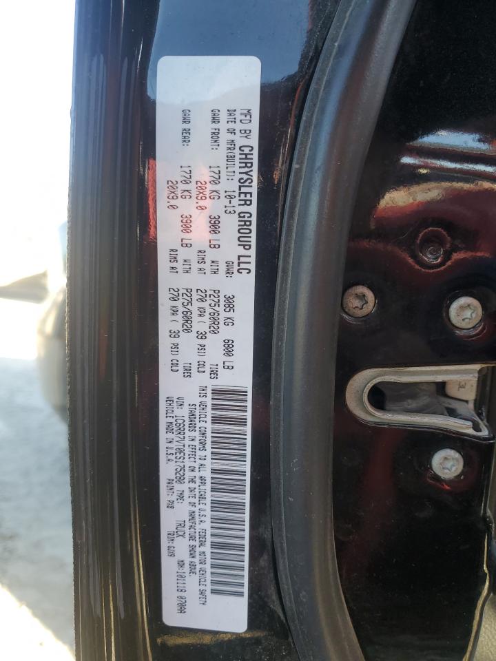 2014 Ram 1500 Laramie VIN: 1C6RR7VT0ES175280 Lot: 84891195