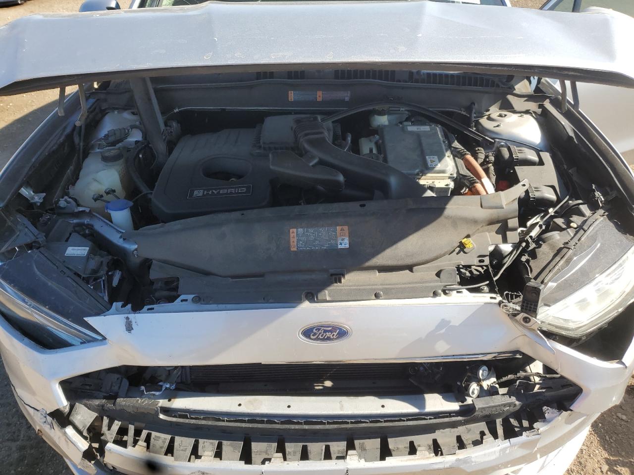 2017 Ford Fusion Titanium Hev VIN: 3FA6P0RU8HR359819 Lot: 85870655