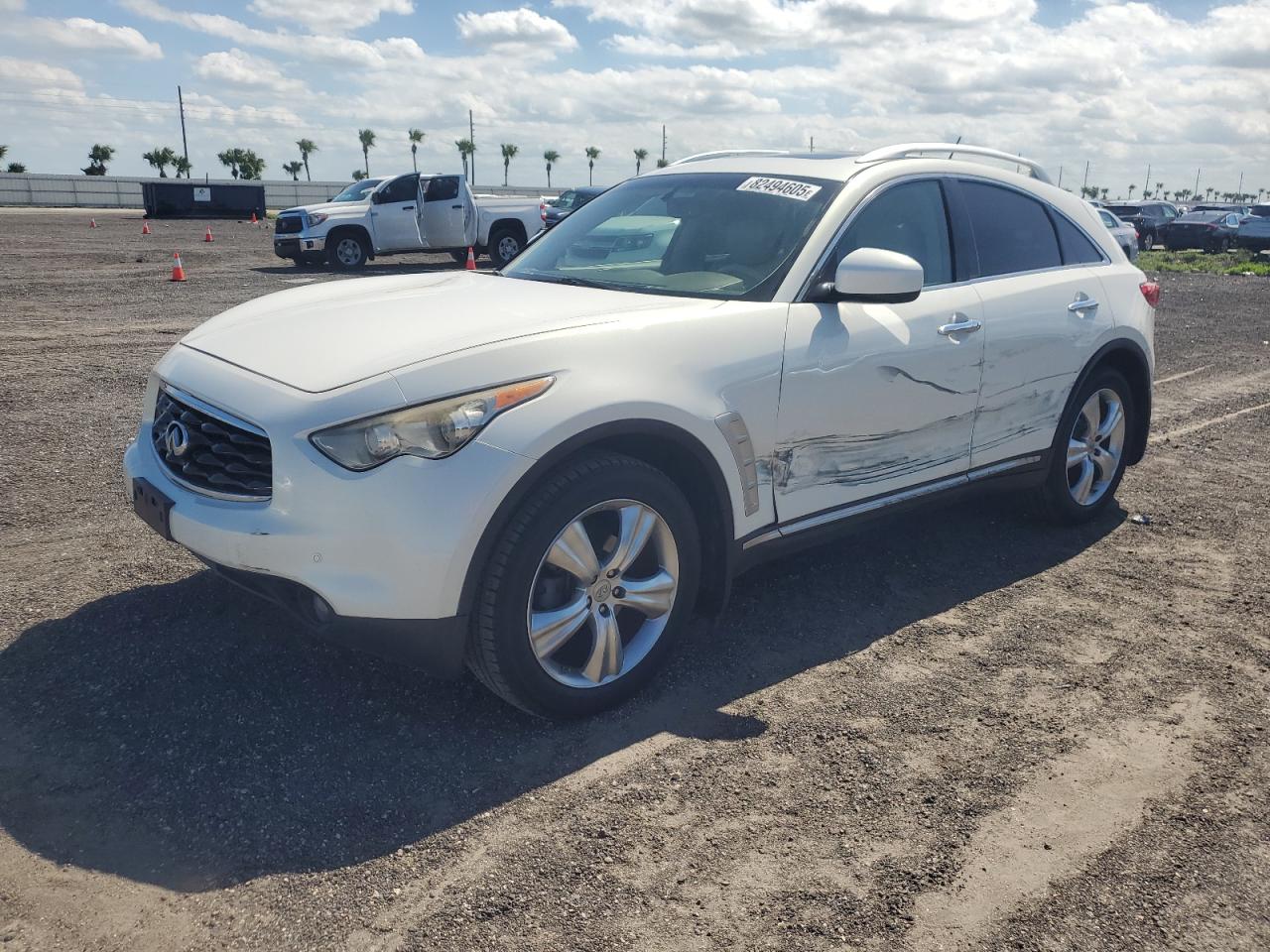 INFINITI FX35 2009. Lot# 82494605. VIN JNRAS18W69M158989. Photo 1