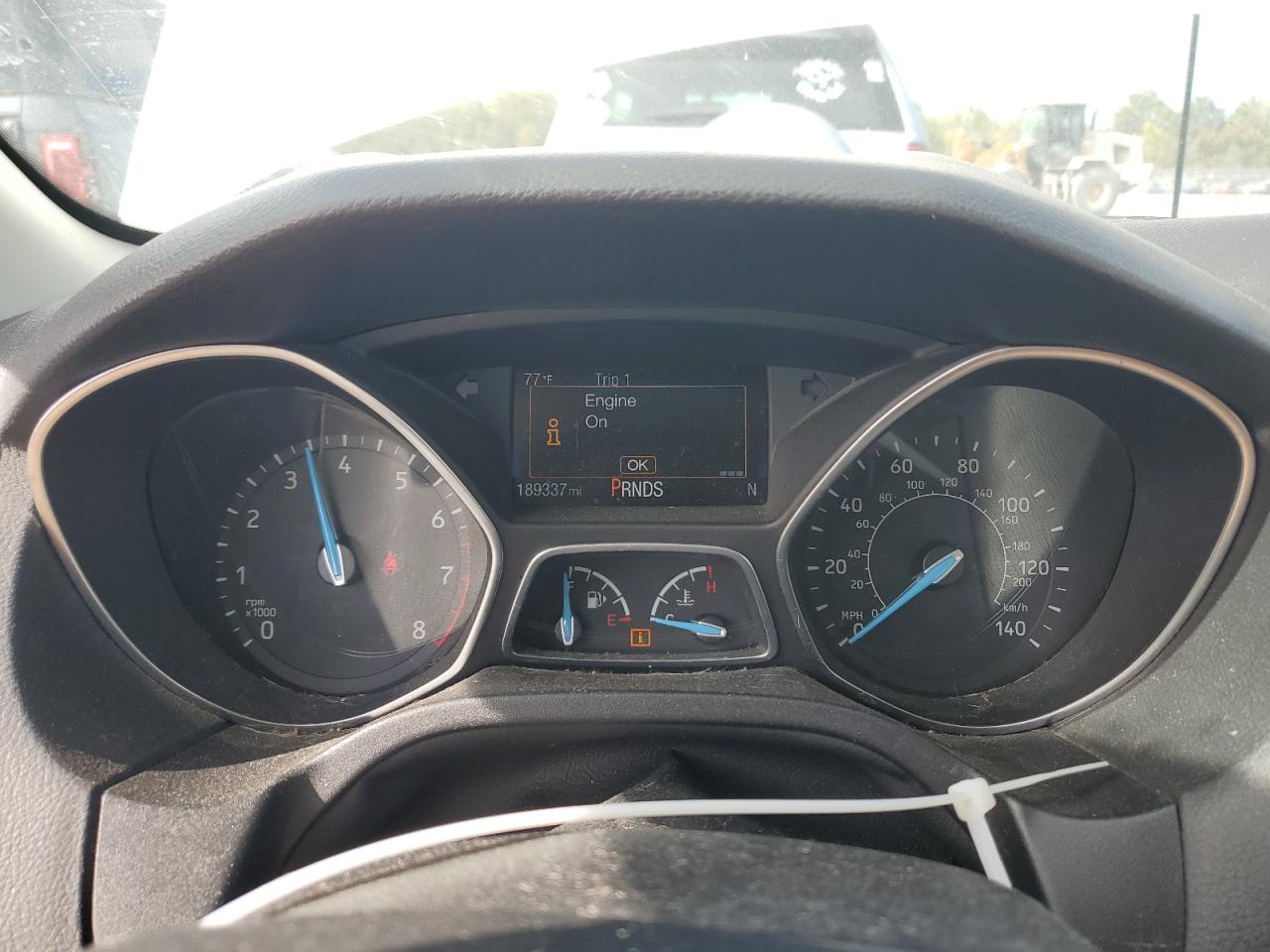 2017 Ford Focus Titanium VIN: 1FADP3N29HL208225 Lot: 84953305