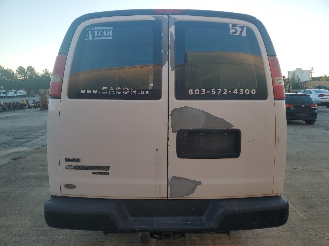 2011 Chevrolet Express Delivery Van VIN: 1GCWGFBA5B1177509 Lot: 86628035