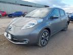 2016 NISSAN LEAF TEKNA 30KWH  for sale at Copart PETERLEE
