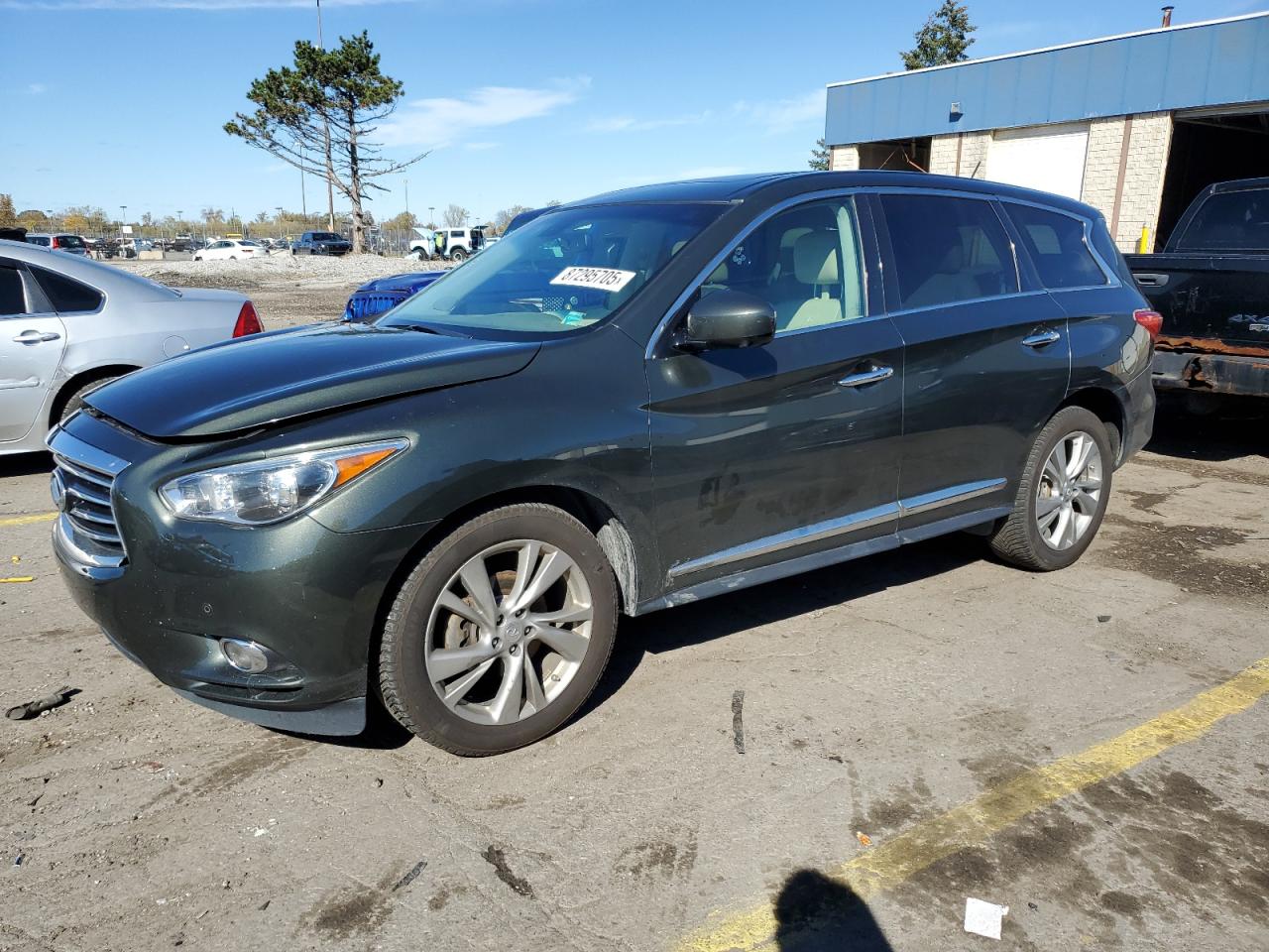 INFINITI JX35 2013. Lot# 87295705. VIN 5N1AL0MM5DC310153. Photo 1
