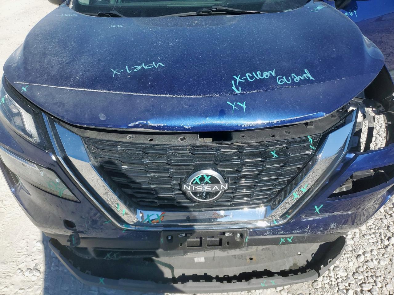 2022 Nissan Rogue Sv VIN: 5N1BT3BA0NC677803 Lot: 86517355