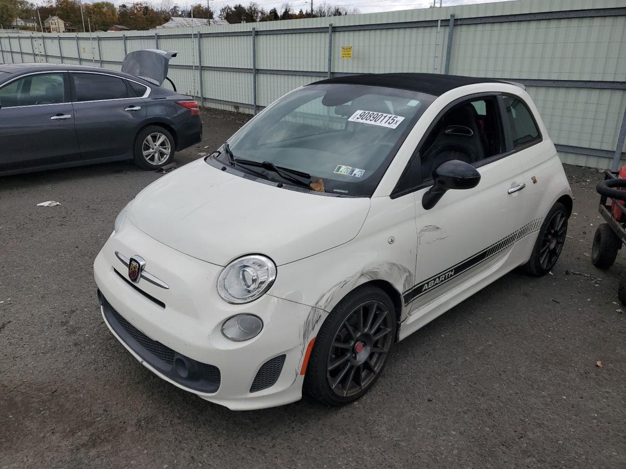 FIAT 500 2013. Lot# 90890115. VIN 3C3CFFJH6DT739809. Photo 1