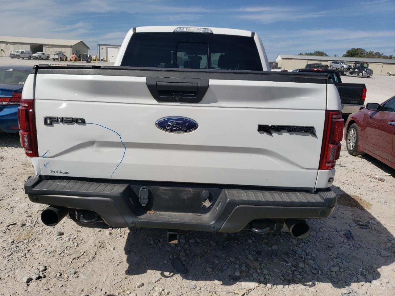 2017 Ford F150 Raptor VIN: 1FTFW1RG1HFB16105 Lot: 87214475