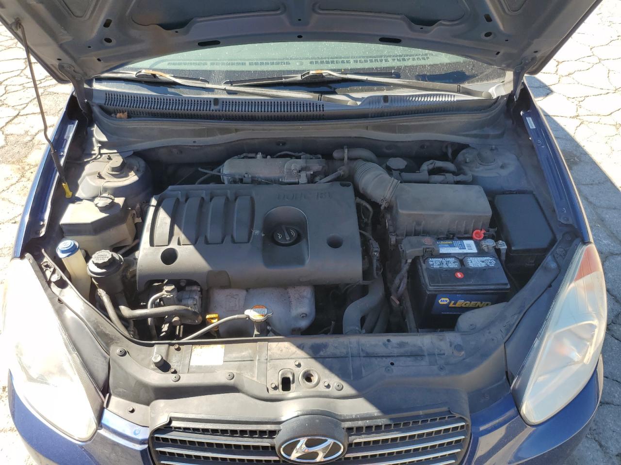 2010 Hyundai Accent Gls VIN: KMHCN4AC4AU427718 Lot: 84481765