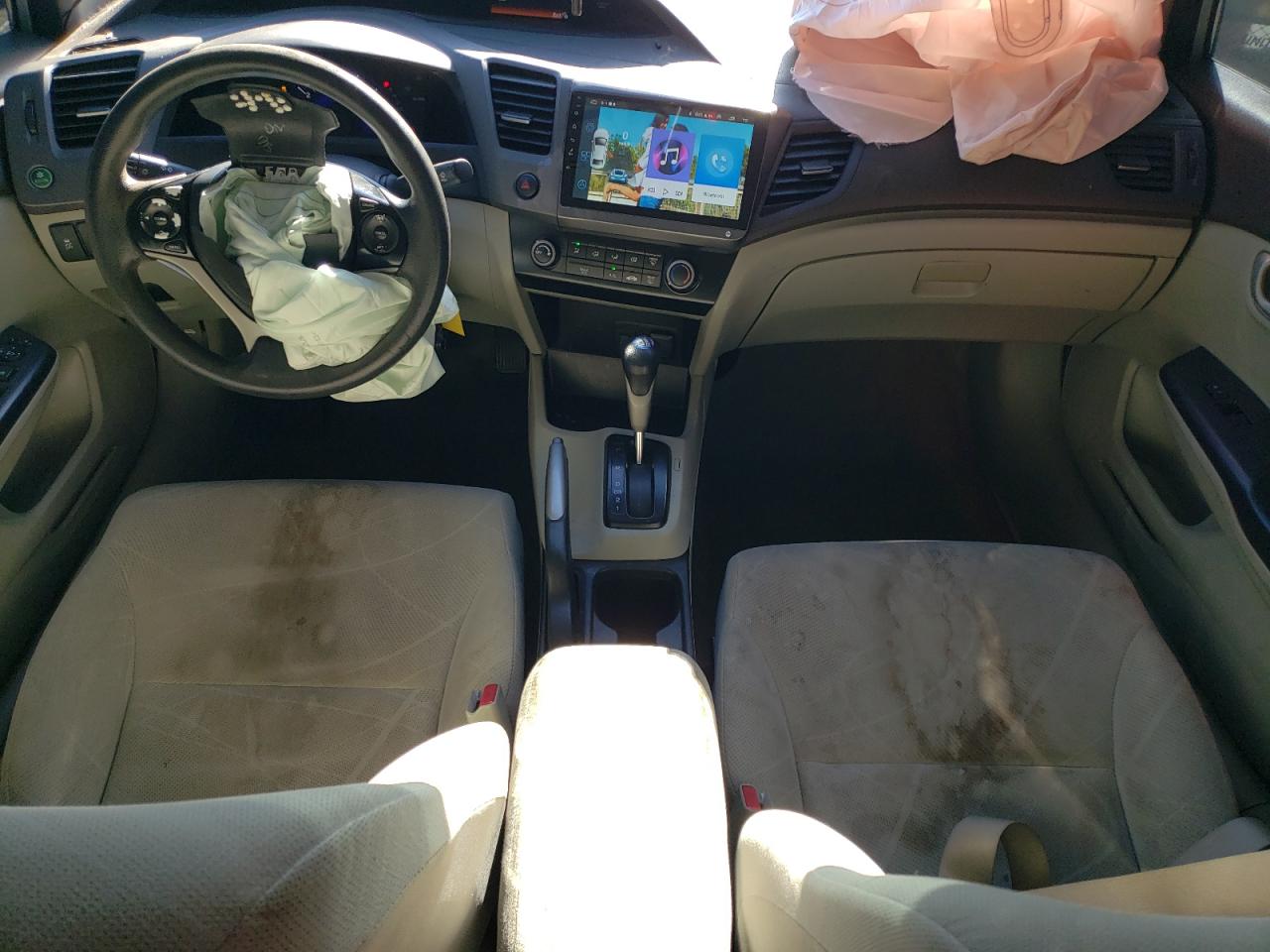 2012 Honda Civic Lx VIN: 2HGFB2F55CH595822 Lot: 87181915