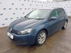 2013 VOLKSWAGEN GOLF MATCH TDI 1.6 TDI 105 MATCH 5DR for sale at Copart WHITBURN