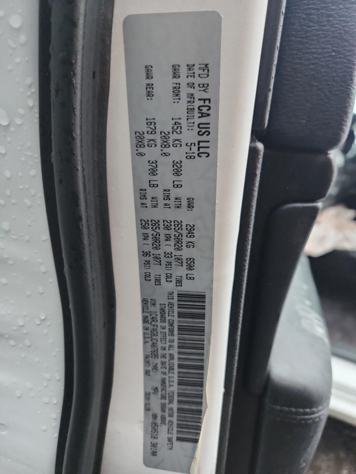 2018 Jeep Grand Cherokee Laredo VIN: 1C4RJFAG8JC407695 Lot: 84655875