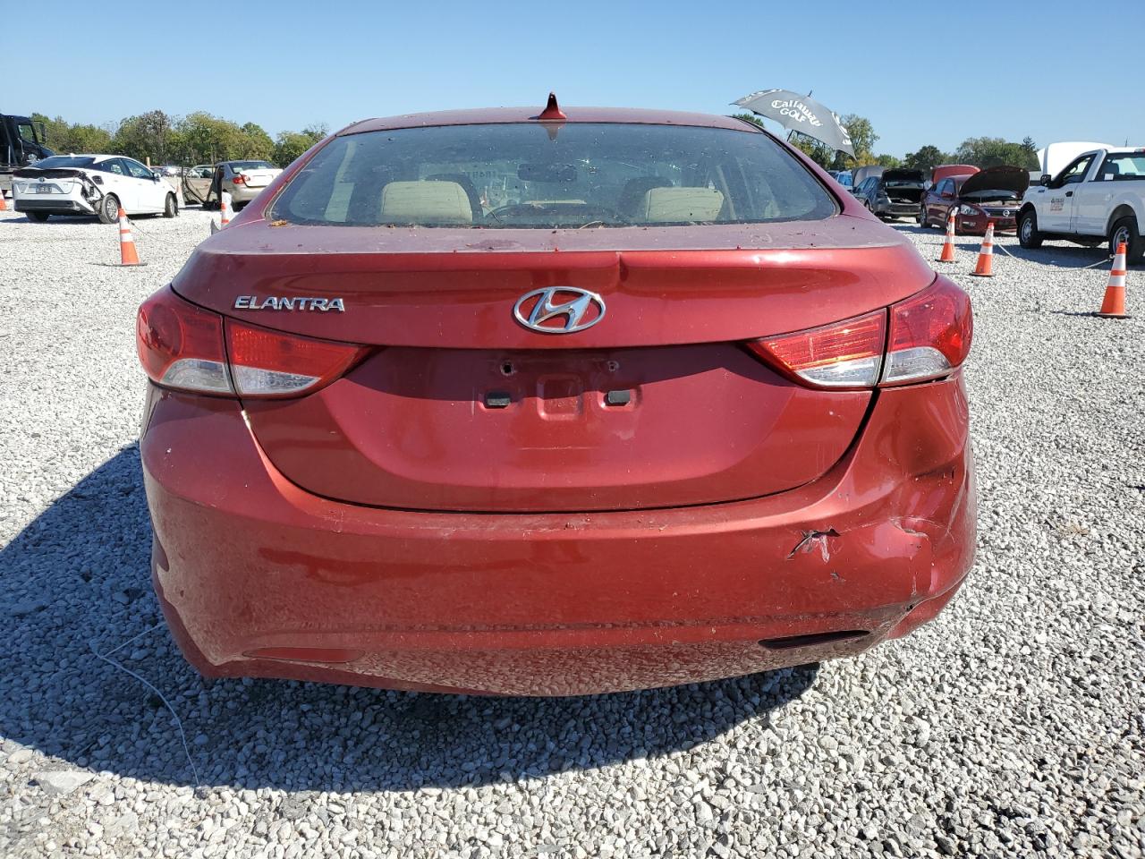 2012 Hyundai Elantra Gls VIN: KMHDH4AE6CU328088 Lot: 84915905