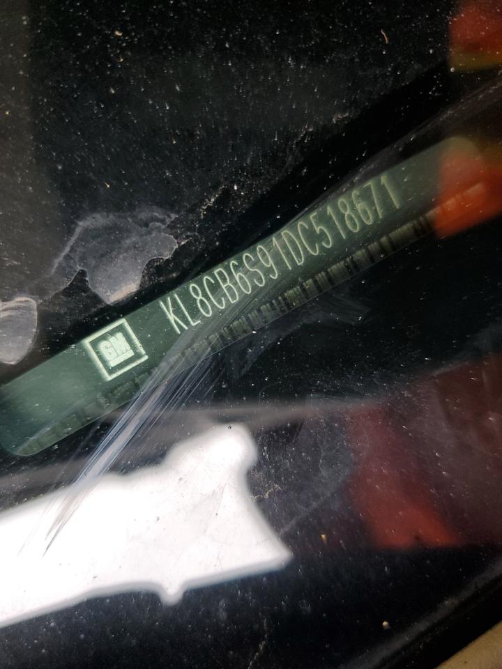 2013 Chevrolet Spark Ls VIN: KL8CB6S91DC518671 Lot: 86482235