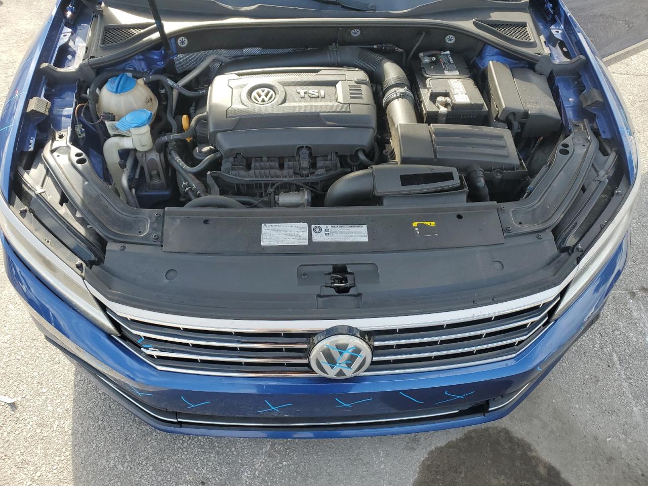 2017 Volkswagen Passat Sel Premium VIN: 1VWCT7A36HC076139 Lot: 86068625