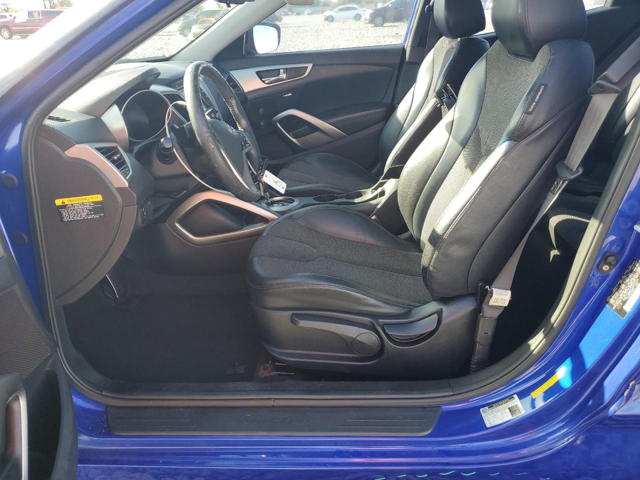 2012 Hyundai Veloster VIN: KMHTC6AD2CU054322 Lot: 83847905