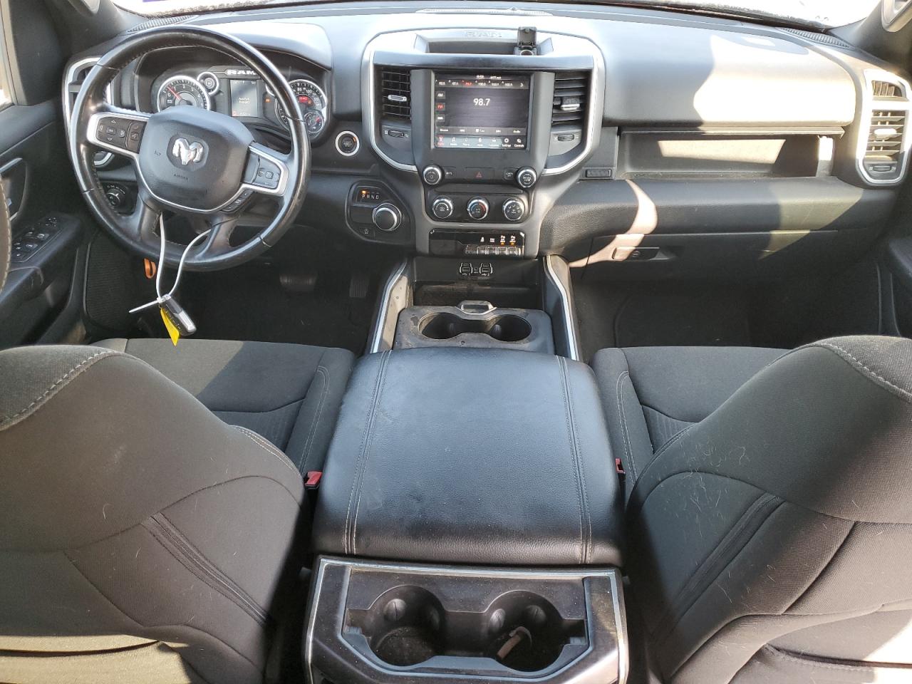 2021 Ram 1500 Big Horn/Lone Star VIN: 1C6RREMT0MN691352 Lot: 82775095