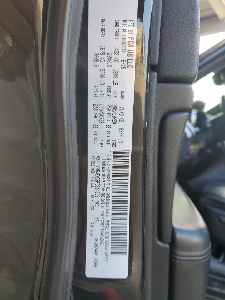 2015 Jeep Grand Cherokee Laredo VIN: 1C4RJEAG9FC914865 Lot: 85201075