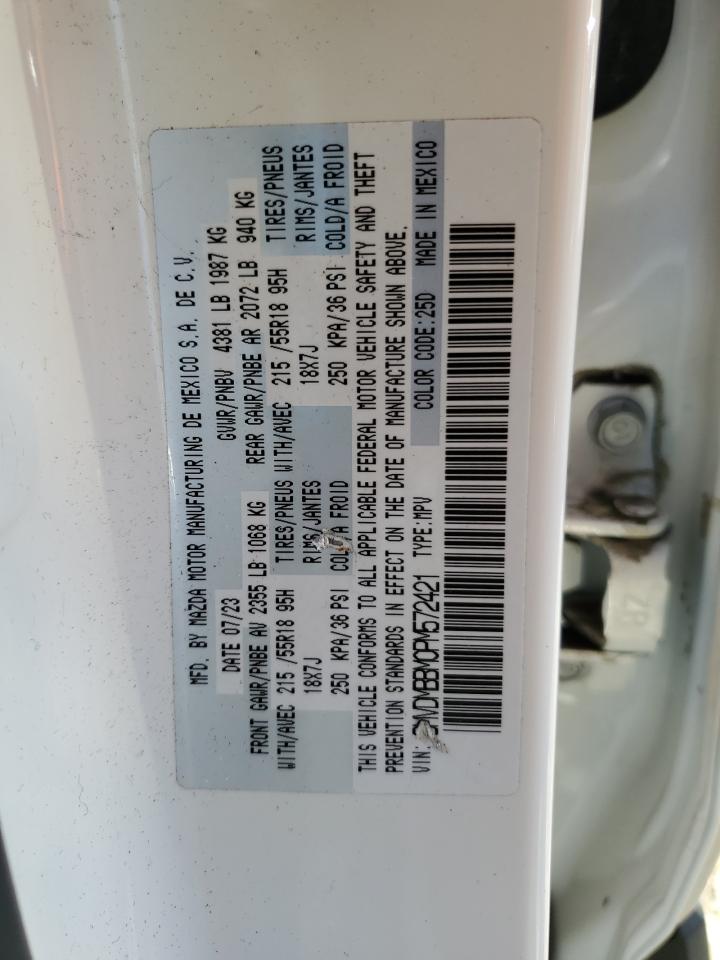 2023 Mazda Cx-30 Select VIN: 3MVDMBBM0PM572421 Lot: 81993785