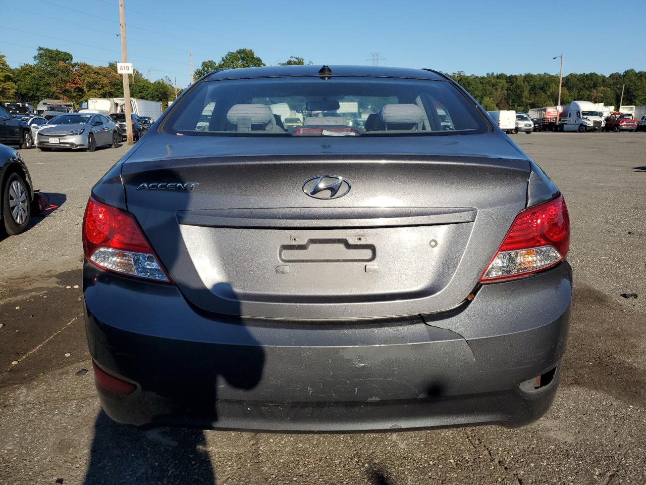 2012 Hyundai Accent Gls VIN: KMHCT4AE7CU178017 Lot: 81929055