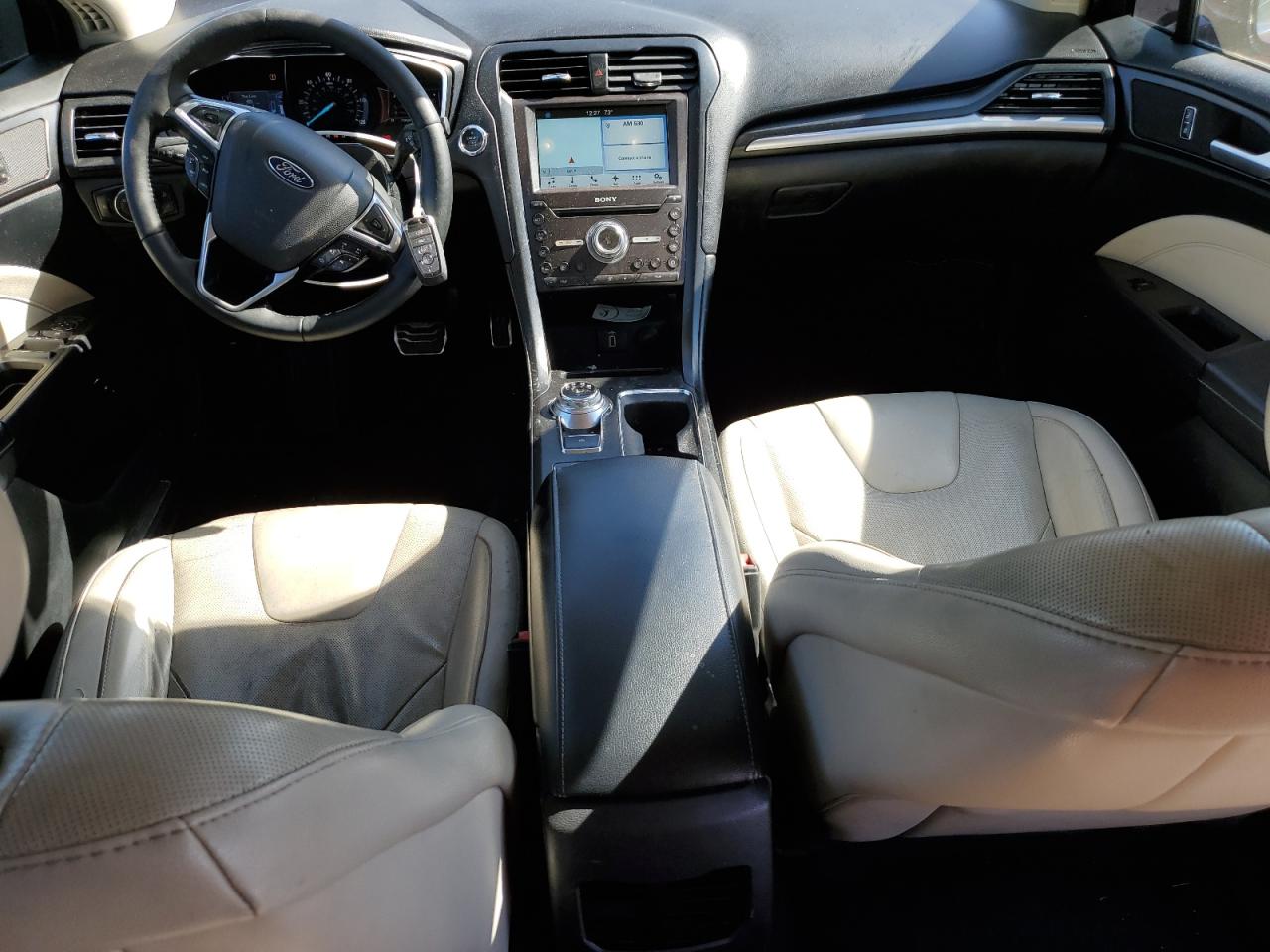 2017 Ford Fusion Titanium Hev VIN: 3FA6P0RU7HR263695 Lot: 82316995