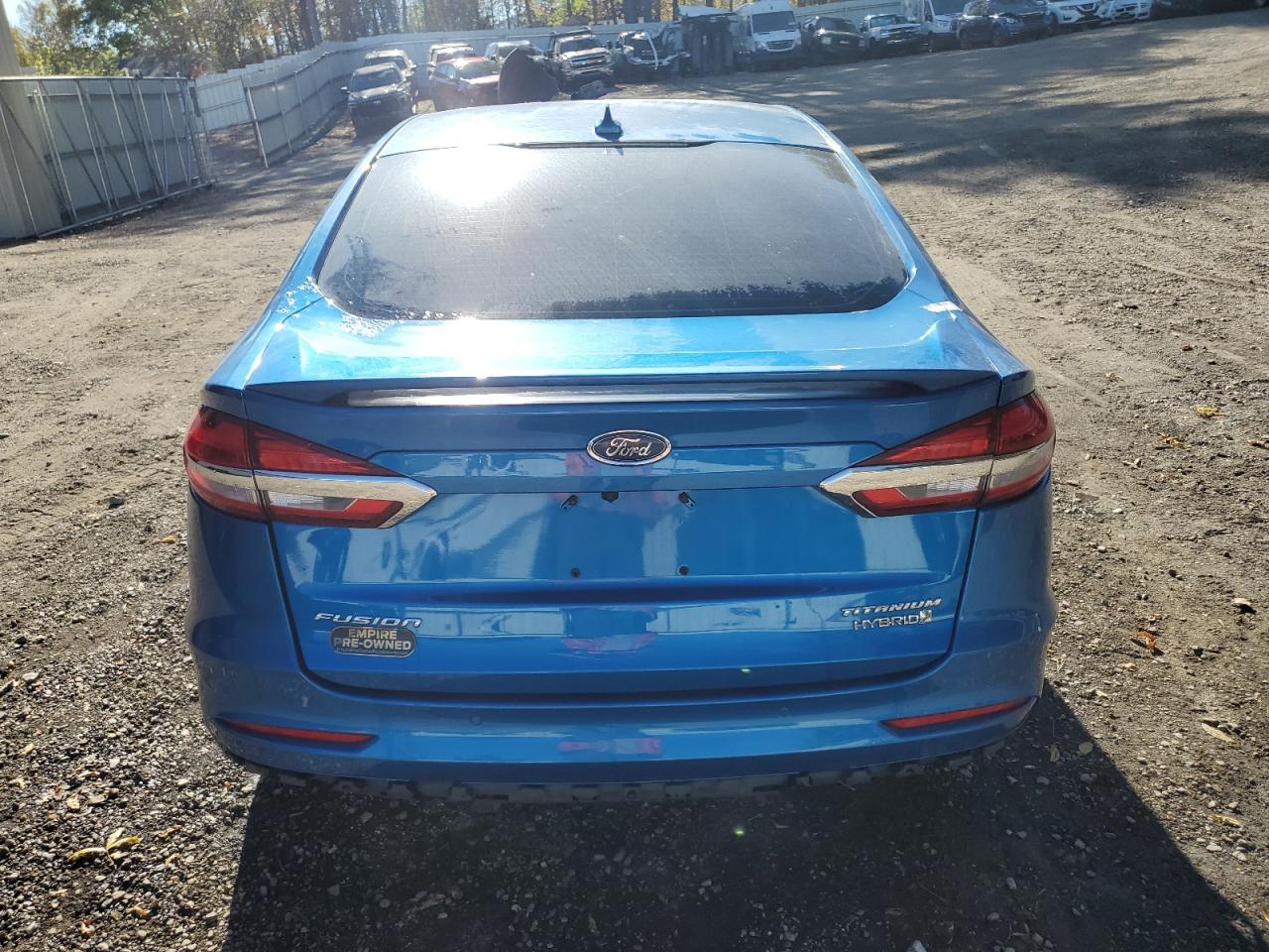 2019 Ford Fusion Titanium VIN: 3FA6P0RU7KR124271 Lot: 85153585