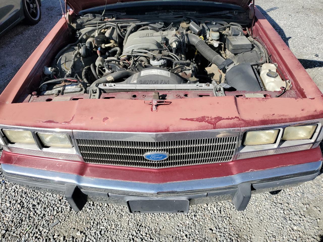 1991 Ford Crown Victoria Lx VIN: 2FACP74F4MX150657 Lot: 82678595