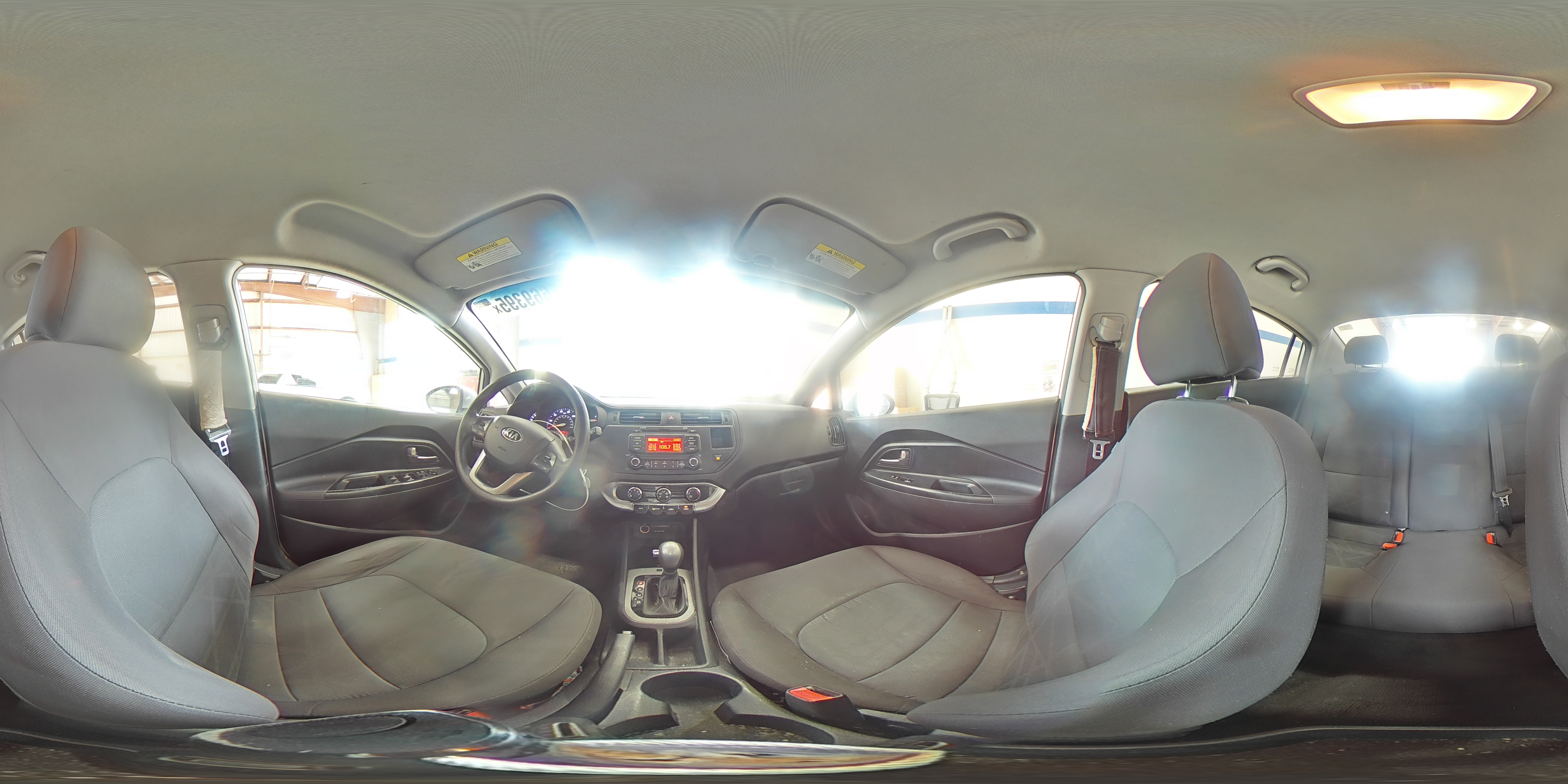 2014 Kia Rio Lx VIN: KNADM4A35E6370125 Lot: 85669395