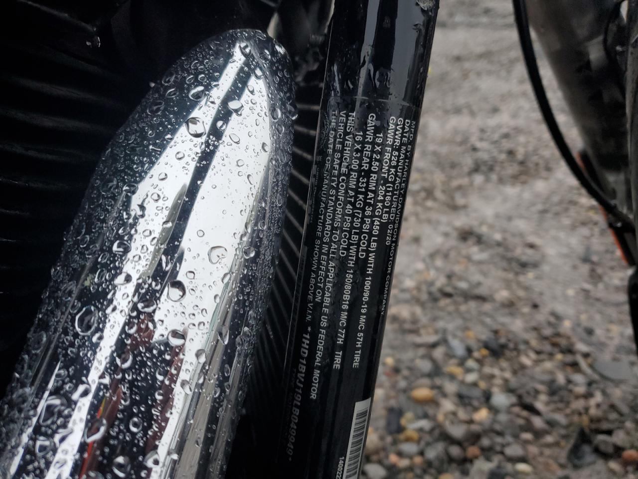 2020 Harley-Davidson Fxst VIN: 1HD1BVJ19LB049949 Lot: 90436015