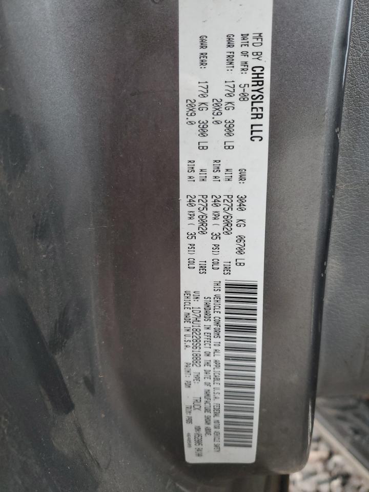 2008 Dodge Ram 1500 St VIN: 1D7HU18228S618882 Lot: 82392145