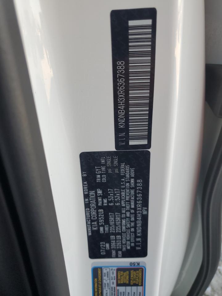 2024 Kia Carnival Lx VIN: KNDNB4H3XR6367388 Lot: 90337405