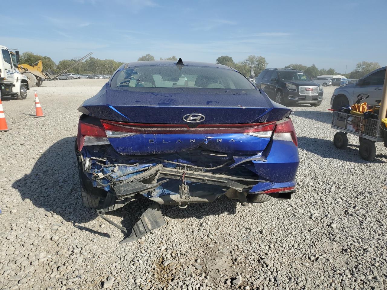 2022 Hyundai Elantra Sel VIN: KMHLS4AG4NU217184 Lot: 71467345
