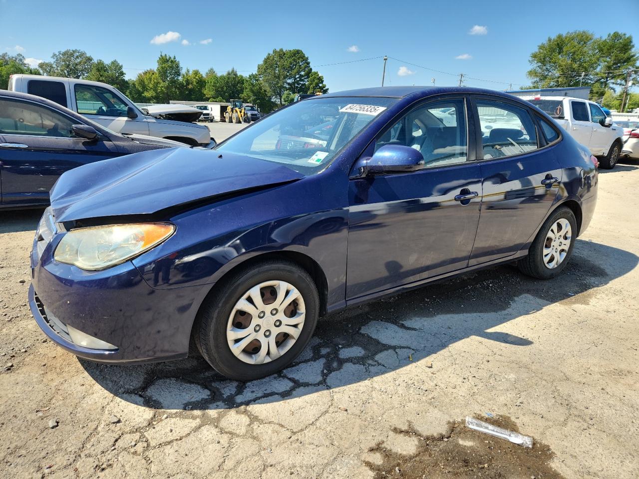 2010 Hyundai Elantra Blue blue null gas KMHDU4AD1AU189519 photo #1