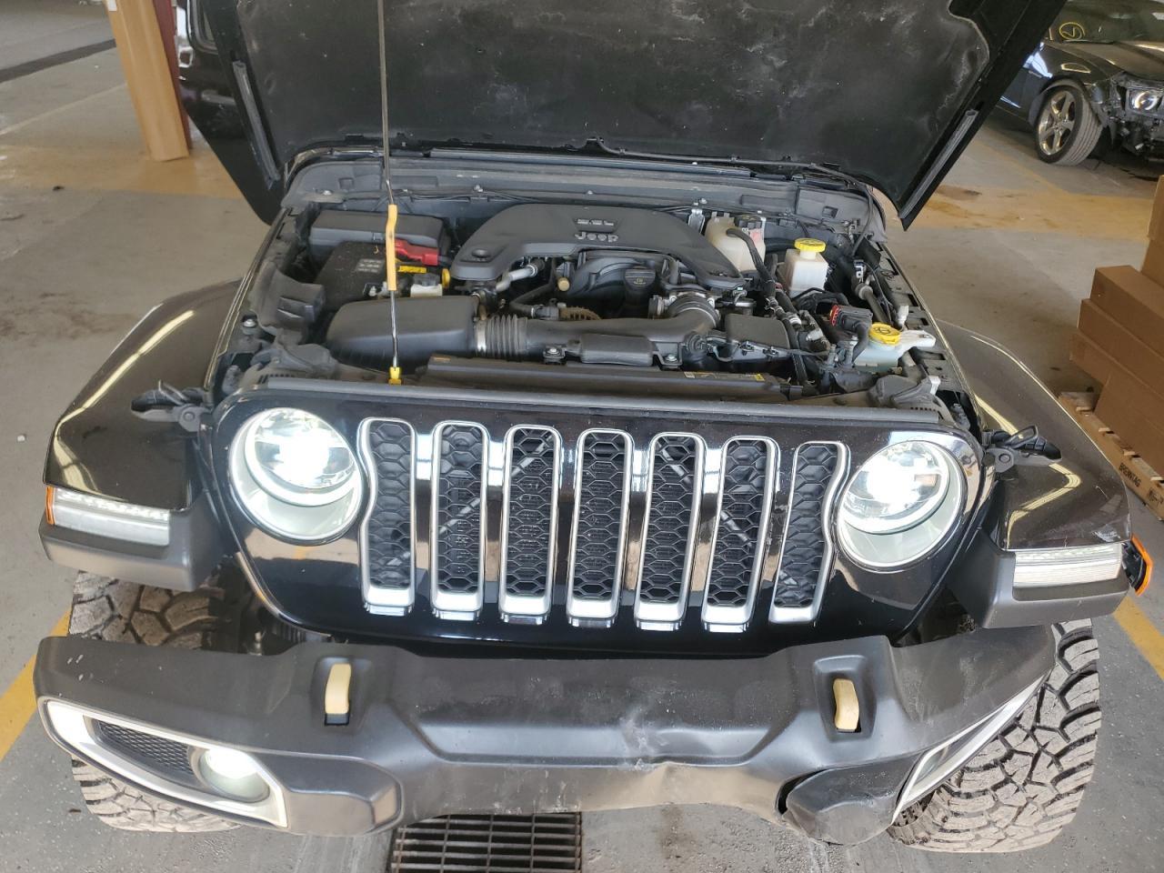 2021 Jeep Gladiator Overland VIN: 1C6HJTFG4ML528383 Lot: 85153995