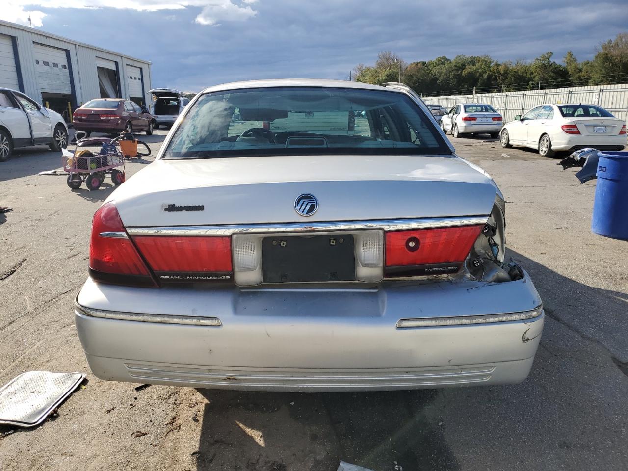 2002 Mercury Grand Marquis Gs VIN: 2MEFM74W12X629386 Lot: 90505915