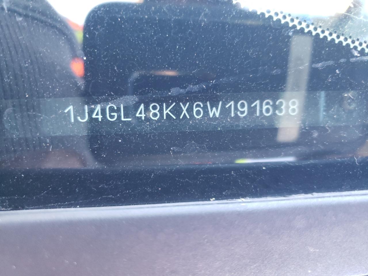 2006 Jeep Liberty Sport VIN: 1J4GL48KX6W191638 Lot: 82371175