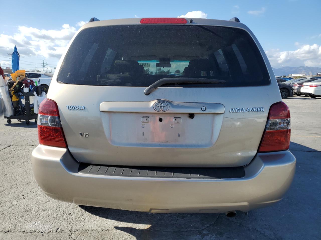 2007 Toyota Highlander Sport VIN: JTEGP21A770135995 Lot: 82281115