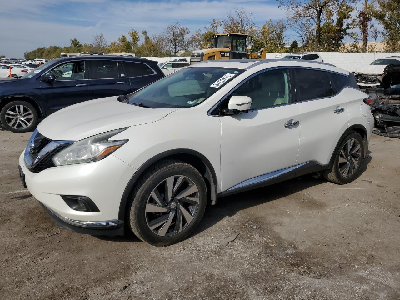 NISSAN MURANO 2015. Lot# 87272975. VIN 5N1AZ2MH1FN282243. Photo 1