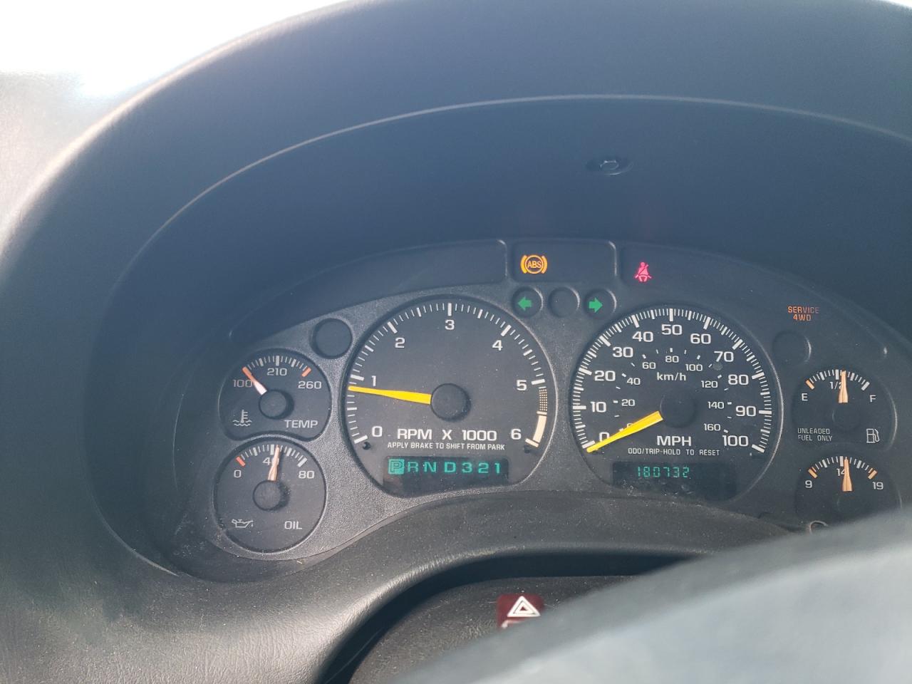 1999 Chevrolet Blazer VIN: 1GNCT18W6XK194638 Lot: 85275795