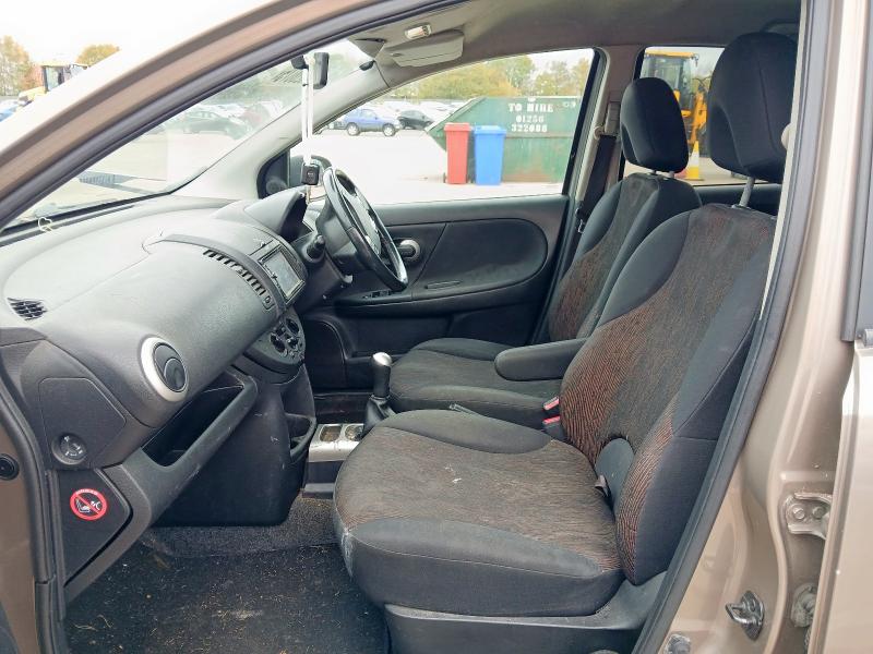 2010 NISSAN NOTE 1.5 DCI N-TEC 5DR