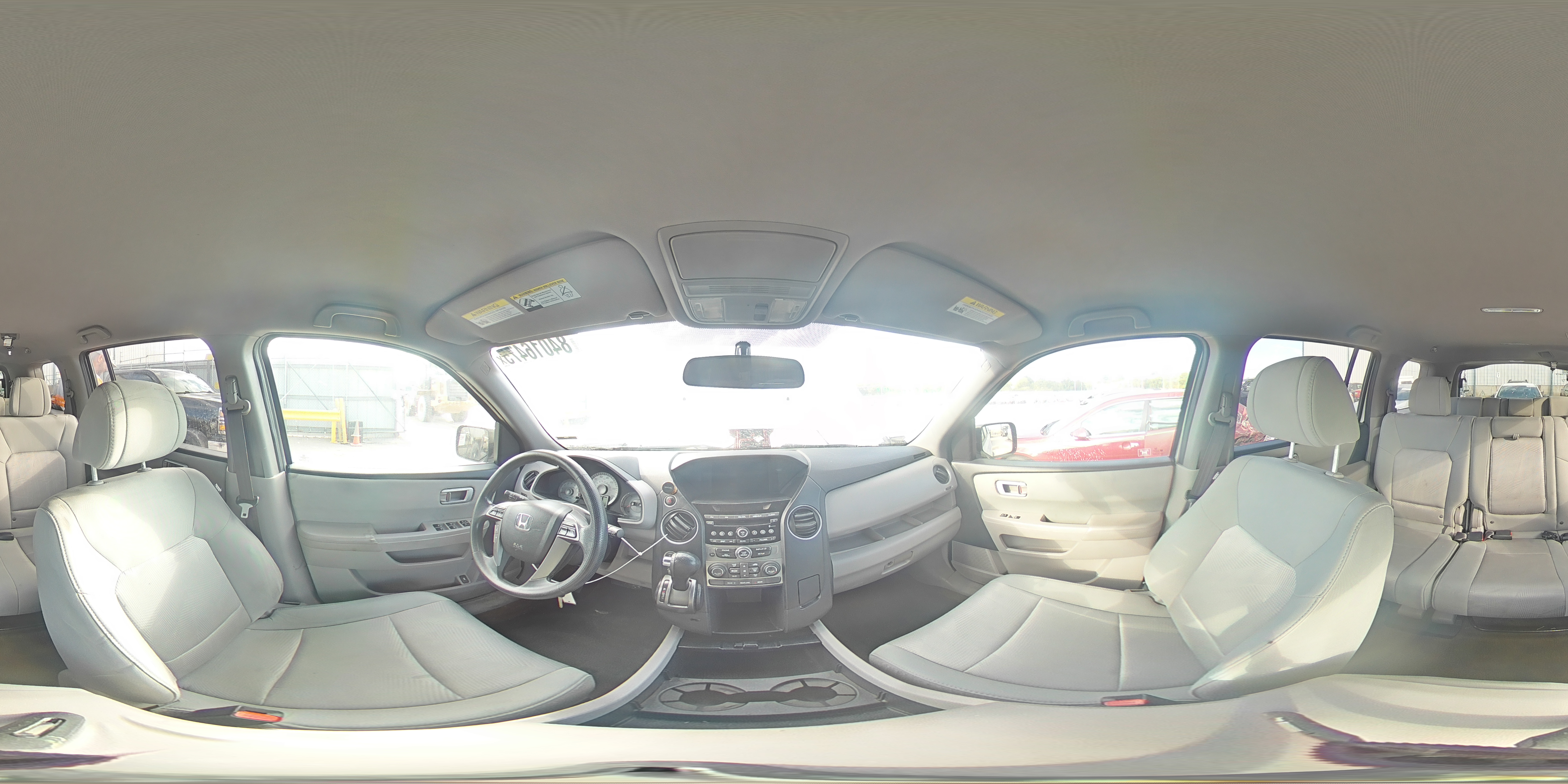 2015 Honda Pilot Lx VIN: 5FNYF4H26FB024344 Lot: 84016475